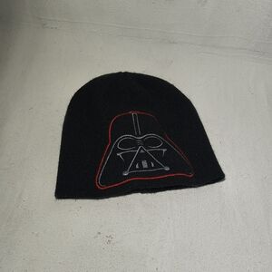 Black Beanie with Darth Vader Design